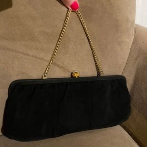 Garay vintage black clutch